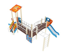 Балансиры + (Пузыри) Детский игровой комплекс «Карапуз» H=750  ДИК 01-008-ВК