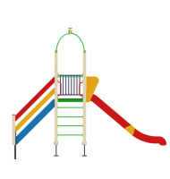 Детские уличные комплексы + Детский игровой комплекс «Навина» H=1500 ДИК 28-915