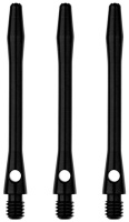 Аксессуары для игры в дартс + Хвостовики Winmau Anodised Aluminium (Medium) черного цвета
