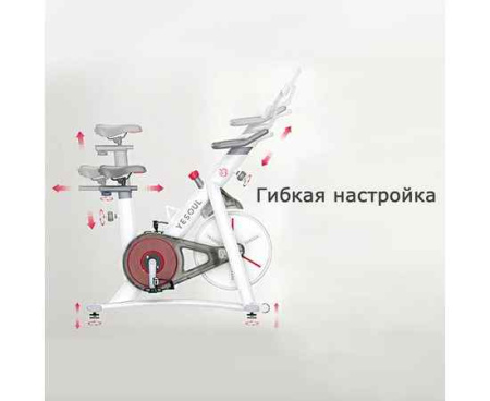 Велотренажеры + Велотренажер Yesoul Smart M1 WHITE с пульсометром