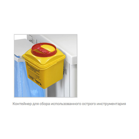 Тележки медицинские + Тележка медицинская многофункциональная Тип 4