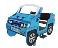 Детские качели + Качалка на пружине Кабриолет двухместный ИО 04-002