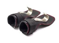 Фитнес + Лямки MASTER с крюками кожа (пара)