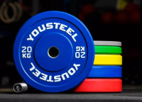 Диски с посадочным диаметром 51 мм + Диски каучуковые, цветные