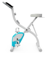 Велотренажеры + Велотренажер X-Bike DFC DavCreator, бело-голубой B02