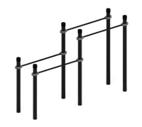 Уличные турники и брусья (Воркаут) + Воркаут 108 ВТ 12.11-01