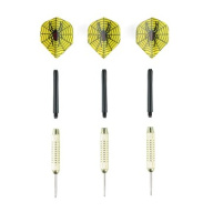 Дартс + Дротики Larsen DG81021, сталь с обработкой "под латунь", 3 шт., 18 г