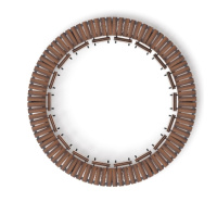 Скамейки + Модульная скамья радиальная (темный дуб) МФ 42.01.27