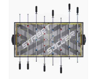 Настольный футбол + Игровой стол - футбол DFC CONCRETE ROOTS