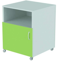 Тумбы медицинские + Тумба медицинская прикроватная ТМП-02.1-"Айболит" (на колесах)