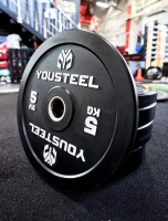 Диски с посадочным диаметром 51 мм + Диски каучуковые EVO, черные