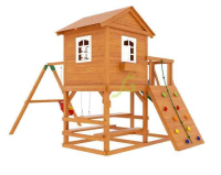 Детские уличные комплексы + Детская площадка IgraGrad Домик 2