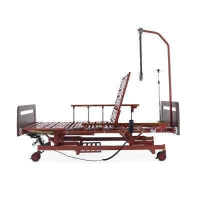 Кровати функциональные + Кровать электрическая Med-Mos DB-6 (ЛДСП коричневый)