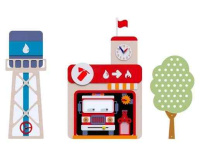 Декоративно-развивающие панели + Декоративно-развивающая панель "Пожарная часть"