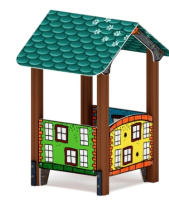 Теневые навесы, беседки + Домик малый 1 (город) МФ 10.01.01-01