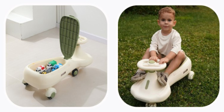 Товары для детей + Толокар UNIX Kids Bibicar V2 Green