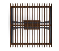 Перголы + Пергола с качелями (прямая) - МФ 78.04.01-01.И1 /без поликарбоната/