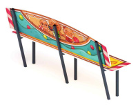 Скамейки и столики + Скамейка детская Пряничный домик - МФ 41.01.01-04.И1