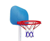 Детские баскетбольные стойки + Детская мобильная баскетбольная стойка DFC / мяч и насос в комплекте
