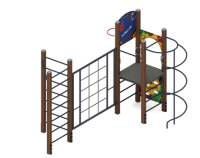 Детские уличные комплексы + Спортивная серия (Граффити) СК 2.01.05-01