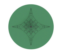 Аксессуары для батутов + Пирамида - СК 2.05.08-РК сетка на резиновое покрытие