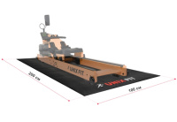 Аксессуары для кардиотренажеров + Коврик UNIX Fit для кардиотренажёров 200x100x0,6 см