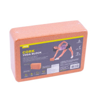 Йога и пилатес + Блок для йоги PRCTZ CORK YOGA BLOCK, пробка