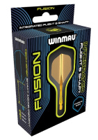 Аксессуары для игры в дартс + Литые оперения с хвостовиками Winmau Fusion Medium Fluoro Orange (оранжевые)