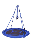 Качели подвесные + Качели "Полотно" 100 см синий PS-309