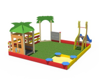 Песочницы + Песочный дворик Зоопарк ИО 03160