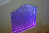 Воздушнопузырьковые трубки, колонны и панели + Интерактивная воздушнопузырьковая панель "Бесконечность" с пультом управления