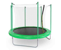 Батуты + Батут 10FT green с внутренней защитной сеткой																
