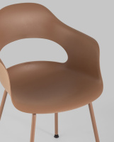 Комплекты стульев + Стул Lady пластик коричневый 4 шт.