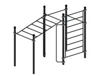 Уличные турники и брусья (Воркаут) + Воркаут ЛОВ 108 ВТ 102.12-01