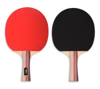 Ракетки для настольного тенниса + KRAFLA S-H300 Набор для настольного тенниса: ракетка (2шт), мяч (3шт), сетка с креплением