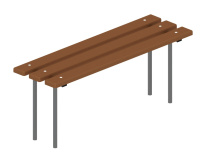Скамейки + Скамья - МФ 42.01.03-И1