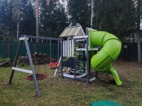 Уличные игровые комплексы для детей + Детская игровая площадка IgraGrad X4