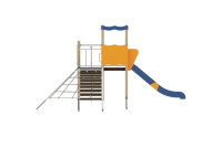 Детские уличные комплексы + Детский игровой комплекс Игротека, Горка 1200 ДИК 37-003