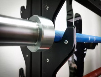 Стойки для гантелей, грифов и дисков + Кронштейны для 8-ми грифов с пластиком, пара