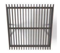 Перголы + Пергола тент (наклоная) - МФ 77.03.01 /с поликарбонатом/