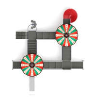 Детские уличные комплексы + Карнавал (Шапито) - ДИК 2.22.04-01.И1 - Игровой комплекс H=1200 H=2000