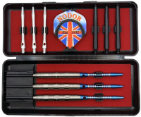 Дротики + Набор из дротиков Nodor Skin Gripper steeltip 27gr и аксессуаров (профессиональный уровень)