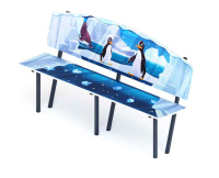 Скамейки и столики + Скамейка детская Снежная королева - МФ 41.01.01-05.И1