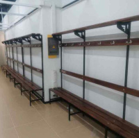 Скамьи для раздевалок + Скамейка для раздевалки односторонняя с полкой