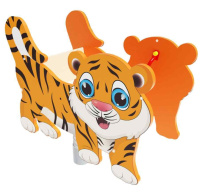 Детские качели + Качалка на пружине Тигренок ИО 04-216