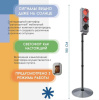 Автогородки и ПДД для детей + Светофор "Транспортный" (трехсекционный) с пультом, мобильный