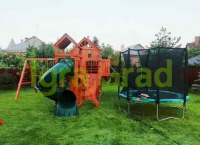 Детские уличные комплексы + Детская площадка IgraGrad Великан 3 (Макси)