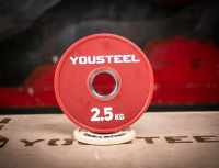 Диски с посадочным диаметром 51 мм + Диски малые, цветные (каучуковый тренировочный)