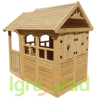Игровые домики + Детский деревянный домик IgraGrad