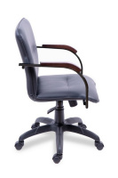 Стулья для посетителей + Стул для посетителей Самба черный каркас на пластиковой креcтовине